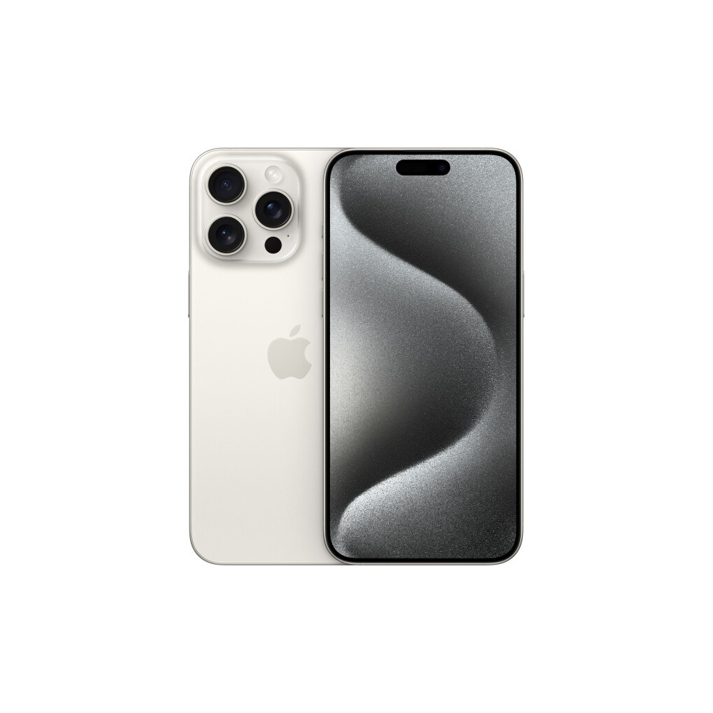 Смартфон Apple iPhone 15 Pro 128GB White Titanium (MTUW3) UA