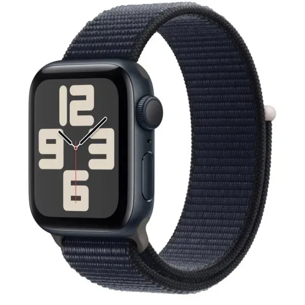 Смарт-часы Apple Watch SE (2023) GPS + Cellular 40mm Midnight Aluminium Case with Midnight Sport Loop (MRGE3)