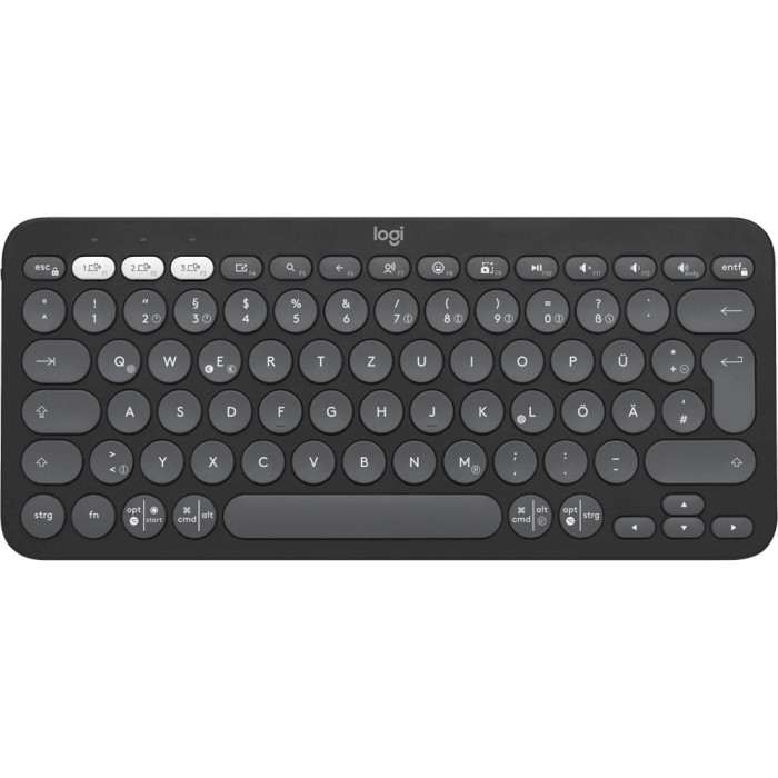 Клавіатура Logitech Pebble Keys 2 K380s Graphite US