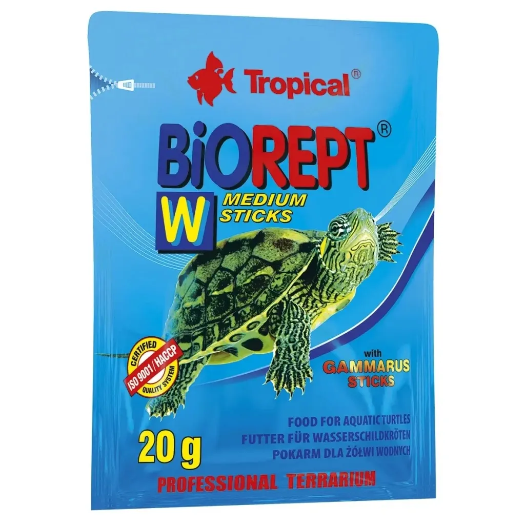 Корм для черепах Tropical Biorept W земноводних і водних 67 мл/20 г (5900469113417)