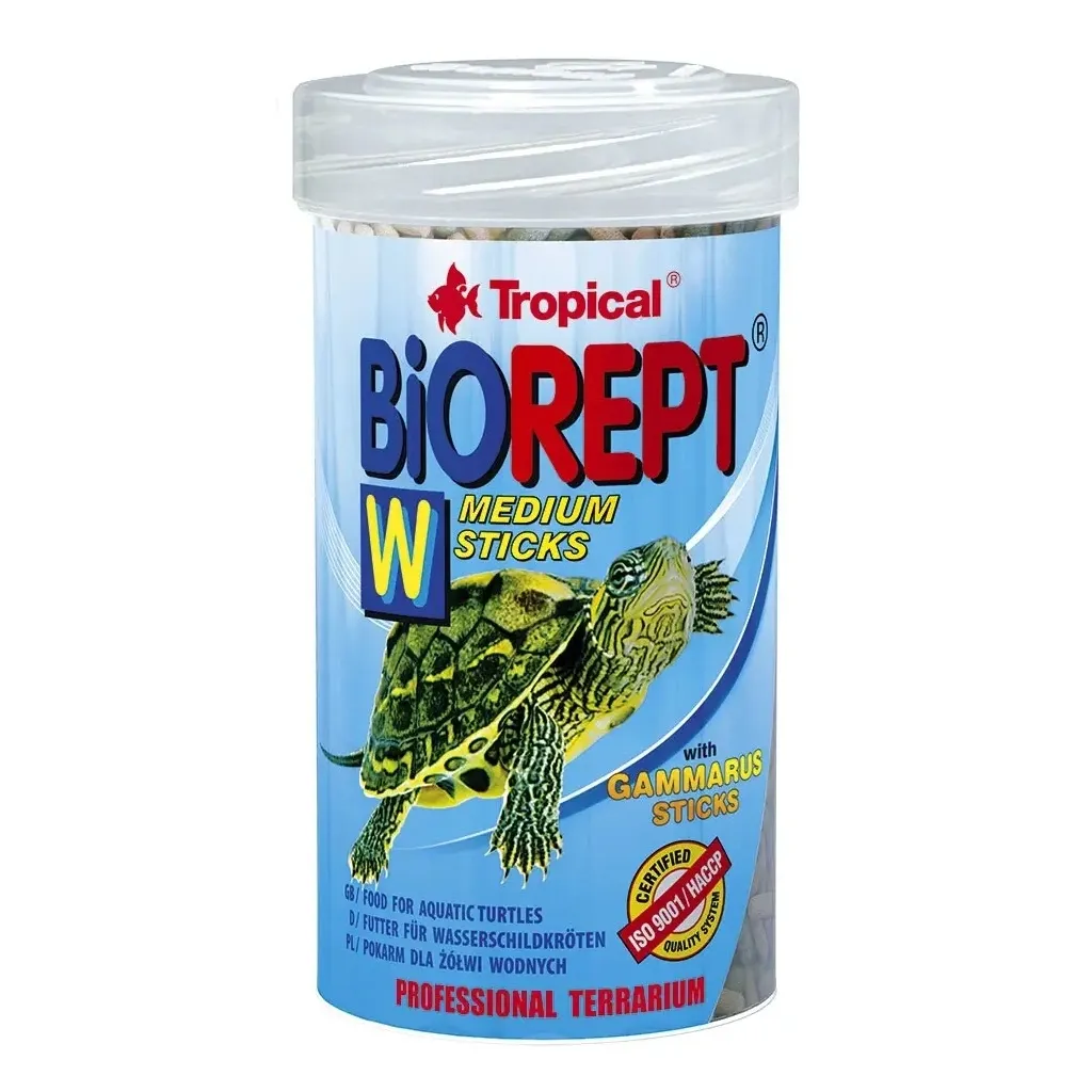 Корм для черепах Tropical Biorept W земноводних і водних 100 мл/30 г (5900469113639)
