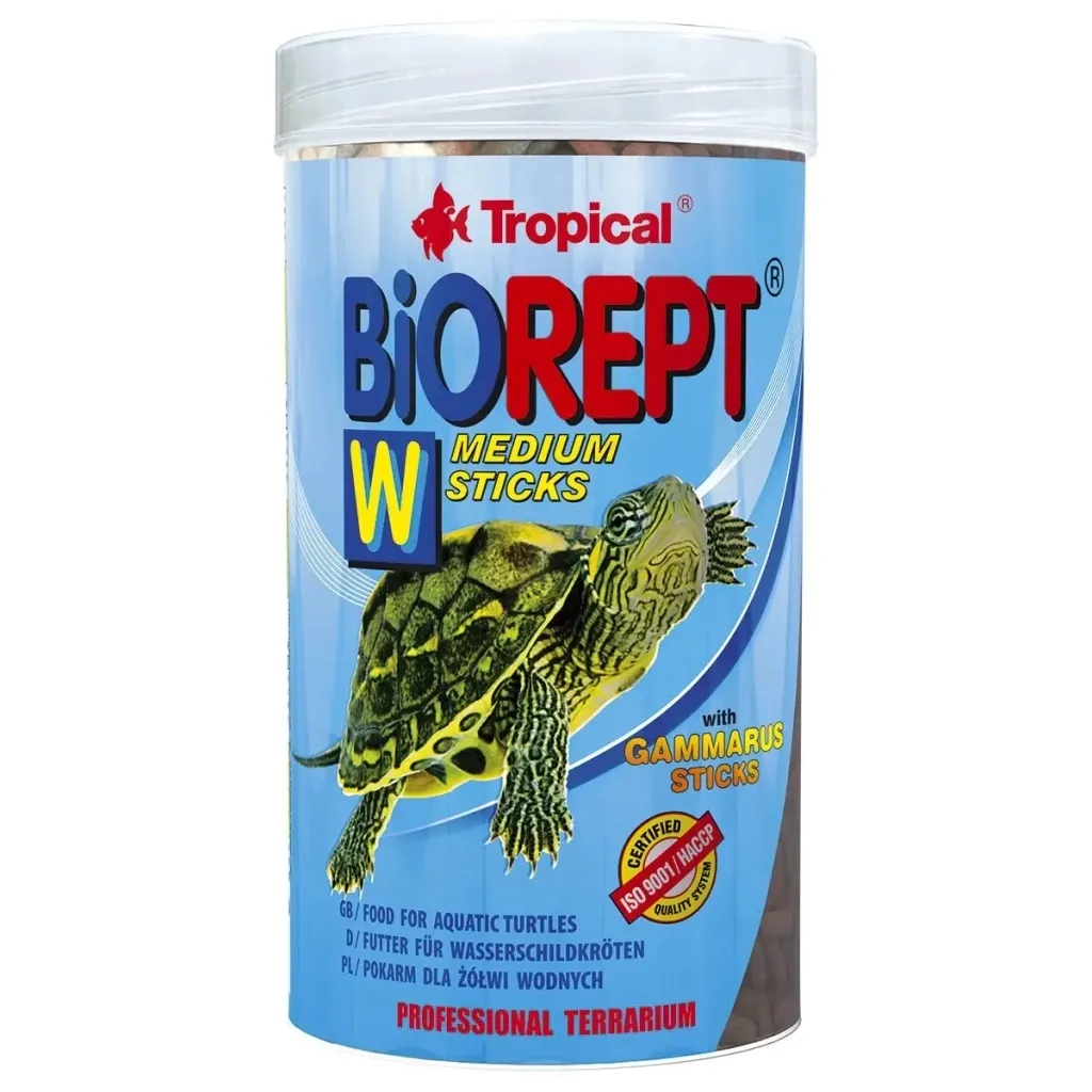 Корм для черепах Tropical Biorept W земноводних і водних 250 мл/75 г (5900469113646)