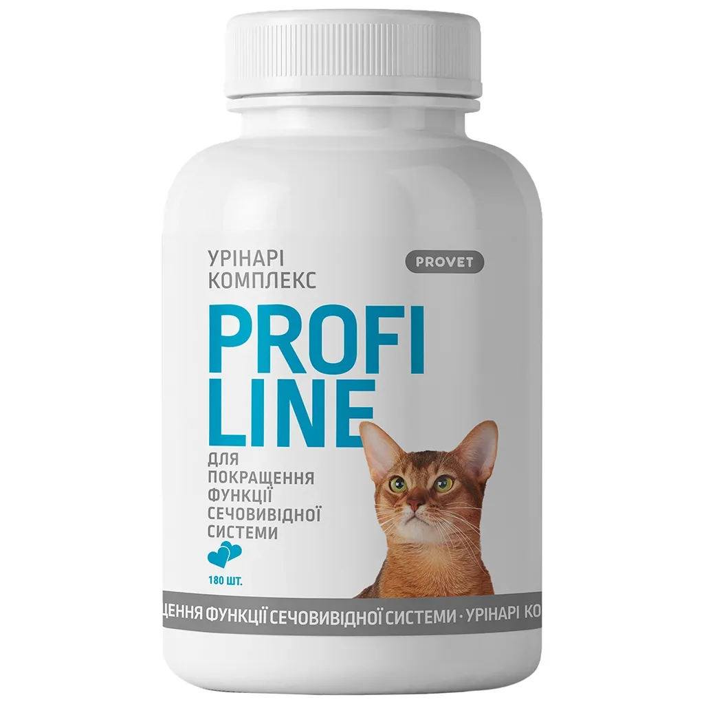 Вітамін для котів ProVET Урінарі поліпшення функції сечовивідної системи 180 табл. (4823082431670)