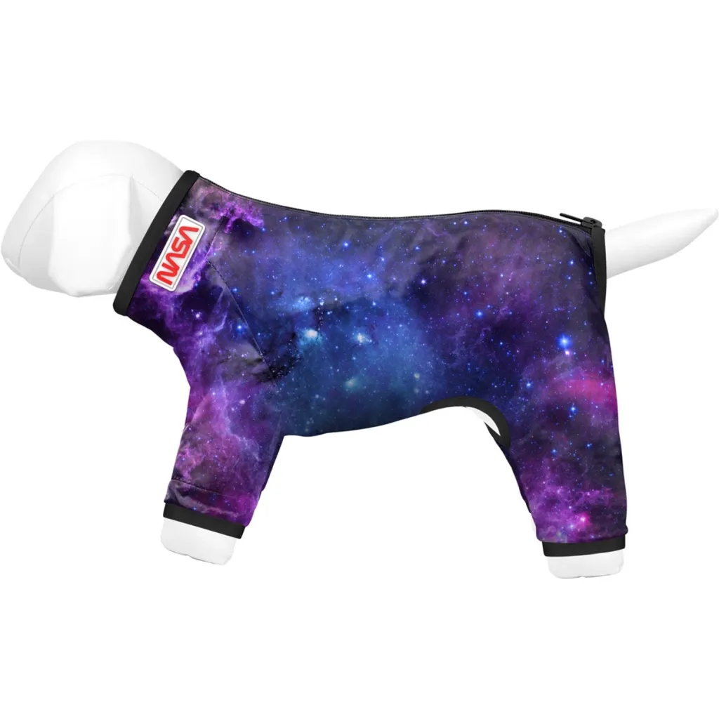 Дощовик для тварин Collar WAUDOG Clothes "NASA21" M45 В 55-60 см, С 37-40 см (5345-0148)