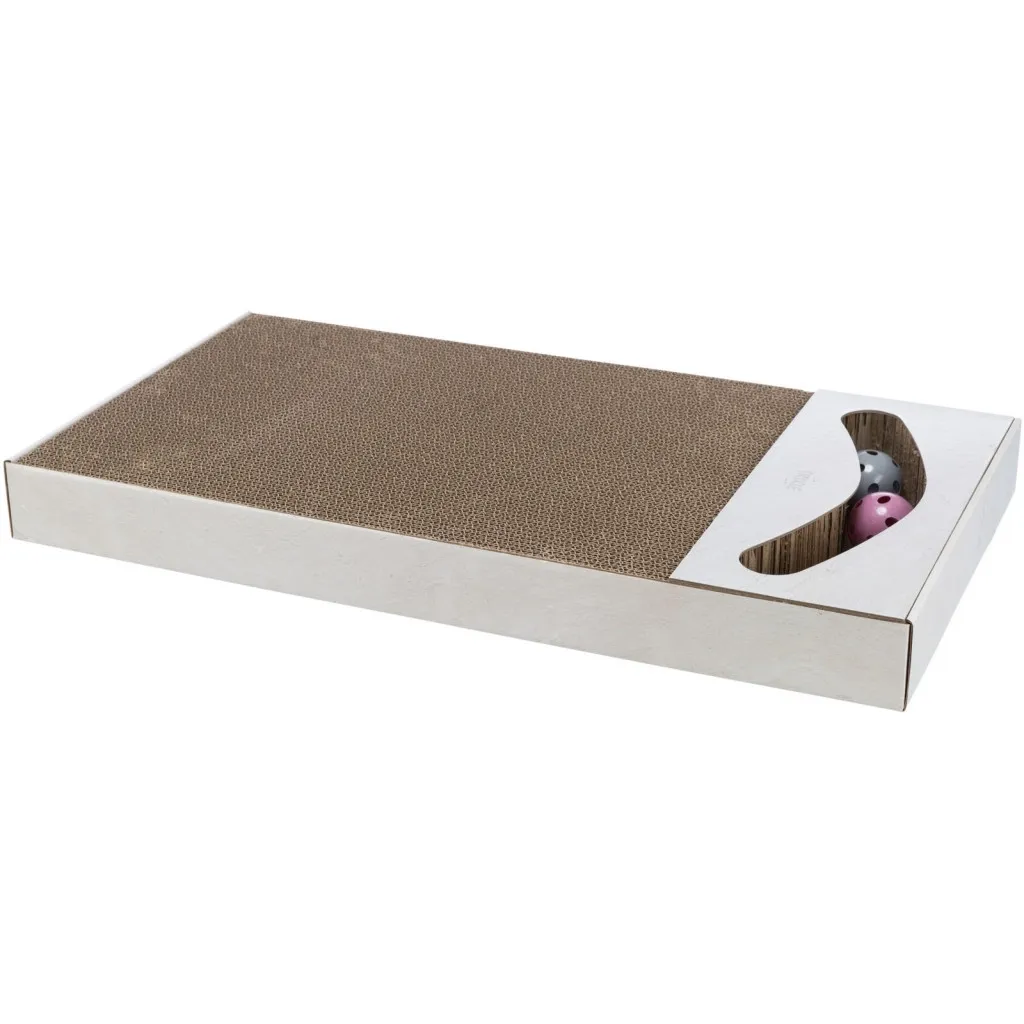 Дряпка для котів Trixie XXL картон 70×6×38 см (бежева) (4011905480329)