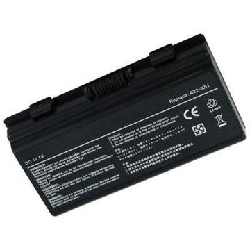 Акумулятор для ноутбука PowerPlant Asus X51H (A32-T12, AS5151LH) 11.1V 5200mAh (NB00000011)