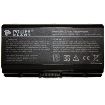 Аккумулятор для ноутбука PowerPlant Toshiba Equium L40 (PA3615U-1BRS) 10.8V 5200mAh (NB00000208)