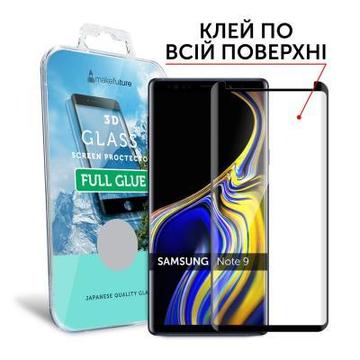 Захисне скло та плівка MakeFuture для Samsung Galaxy Note 9 Black Full Glue, 3D (MG3DFG-SN9)