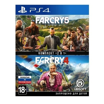 Гра Комплект «Far Cry 4» + «Far Cry 5» [PS4, Russian version]