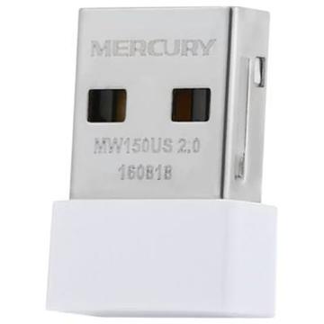 Wi-Fi адаптер Mercusys MW150US, N150 nano, USB2.0