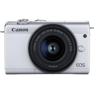 Фотоаппарат Canon EOS M200 + 15-45 IS STM White (3700C032)