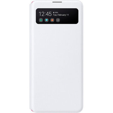 Чохол-книжка Samsung S View Wallet Cover для смартфону Galaxy A41 (A415) White