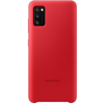 Чехол-накладка Samsung Silicone Cover для смартфона Galaxy A41 (A415) Red
