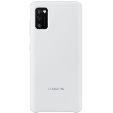 Чехол-накладка Samsung Silicone Cover для смартфона Galaxy A41 (A415) White