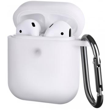 Чехол 2Е для Apple AirPods, Pure Color Silicone Imprint (3.0mm), White