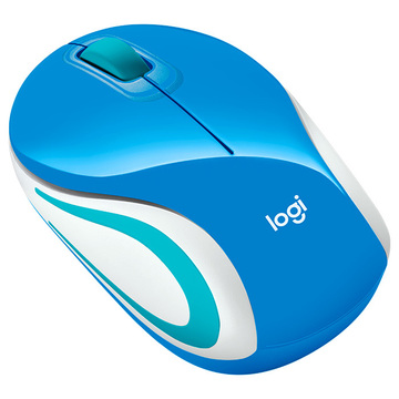 Мышка Logitech M187 (910-002733) Blue USB