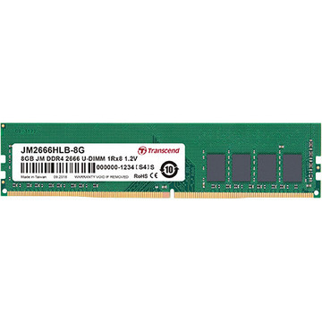 Оперативна пам'ять Transcend DDR4 8Gb CL19 JM2666HLG-8G