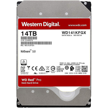Жесткий диск WD Red Pro 14 TB (WD141KFGX)