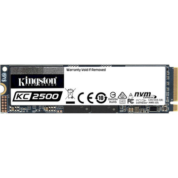 SSD накопитель Kingston KC2500 1TB NVMe M.2 PCIe 3.0 4x 2280 (SKC2500M8/1000G)