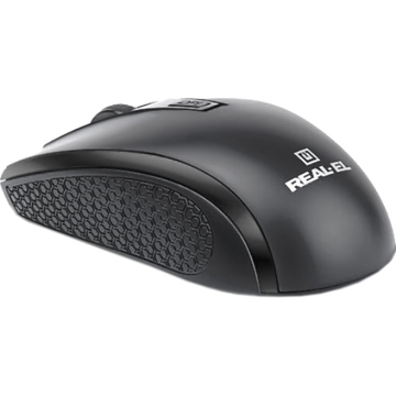 Мишка Real-EL RM-308 Black