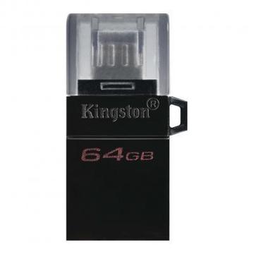 Флеш память USB Kingston 64GB OTG DataTraveler microDuo3 G2 (DTDUO3G2/64GB)