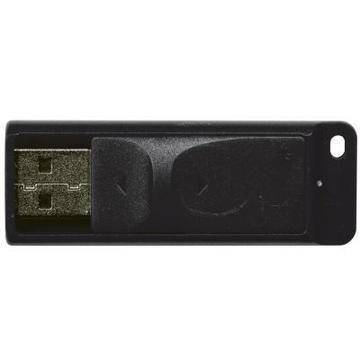 Флеш пам'ять USB Verbatim 64GB Slider Black USB 2.0 (98698)