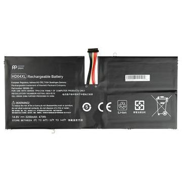 Аккумулятор для ноутбука HP Envy Spectre XT 13-2120TU (HD04XL) 14.8V 3200mAh PowerPlant (NB461363)