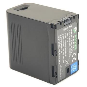 Аккумулятор для фото-видеотехники PowerPlant JVC SSL-JVC70, 7800mAh (CB970063)