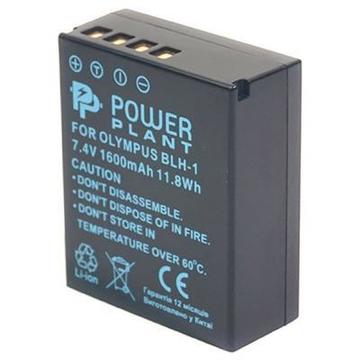 Аккумулятор для фото-видеотехники PowerPlant Olympus BLH-1 1600mAh (CB970148)
