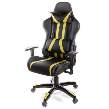 Кресло геймерское АКЛАС Стрик PL RL Yellow (06149)