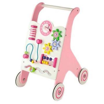 Ходунки и подвесные прыгунки Viga Toys каталка Pink (50178)