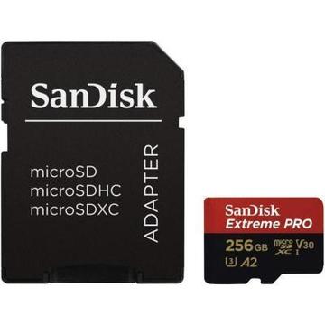 Карта памяти SanDisk 256GB class 10 V30 UHS-I U3 Extreme Pro (SDSQZ-256G-GN6MA)