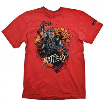 Одяг для геймерів COD "Black Ops 4 T-Shirt Battery Red", XXL