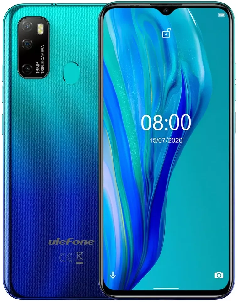 Смартфон Ulefone Note 9P 4/64Gb 4G Aurora Blue