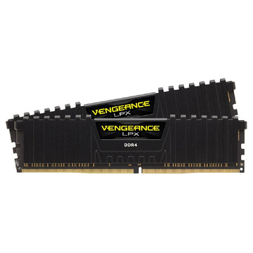 Оперативна пам'ять CORSAIR DDR4 16GB (2x8GB) 3200 MHz Vengeance LPX Black (CMK16GX4M2B3200C16)