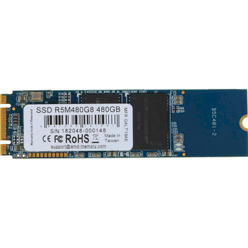 SSD накопитель SSD 480GB AMD Radeon R5 M.2 2280 3D NAND SATA (R5M480G8)