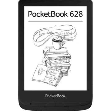 Електронна книга  PocketBook 628 Touch Lux 5, Black