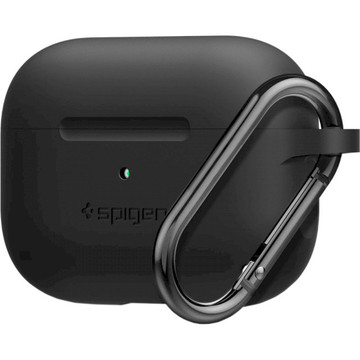 Аксесуар для навушників Spigen для Airpods Pro Silicone Fit, Black