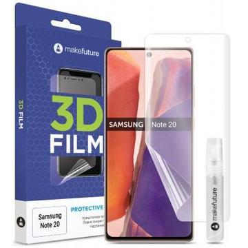 Защитное стекло и пленка  MakeFuture Liquid Glue для Samsung Galaxy Note20 SM-N980, 3D (MFA-SN20)