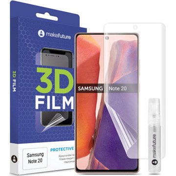 Захисне скло MakeFuture Liquid Glue для Samsung Galaxy Note20 Ultra SM-N985, 3D (MFA-SN20U)