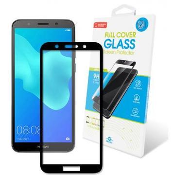 Защитное стекло и пленка  Global для Huawei Y5 2018 Full Glue Black (1283126497711)