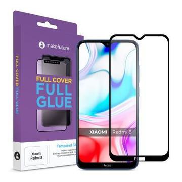 Защитное стекло и пленка  MakeFuture для Xiaomi Redmi 8 Full Cover Full Glue, 0.25mm (MGF-XR8)