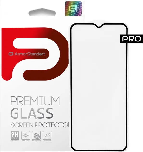 Защитное стекло Armorstandart Pro для Realme C11 Black, 0.33mm (ARM57078)