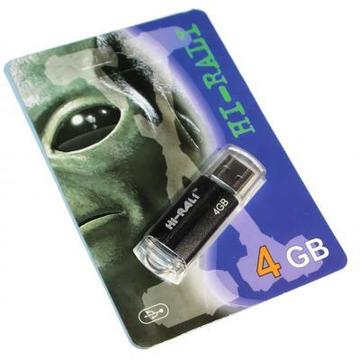 Флеш память USB Hi-Rali 4GB Corsair Series Black (HI-4GBCORBK)