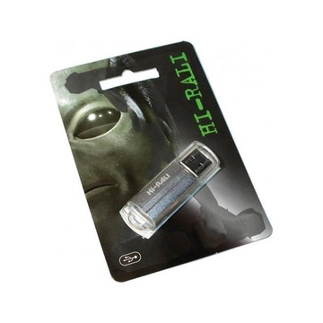 Флеш память USB Hi-Rali 8GB Corsair Series Silver USB 2.0 (HI-8GBCORSL)