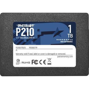 SSD накопитель Patriot P210 1TB (P210S1TB25)