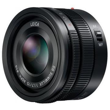 Объектив Panasonic Lumix G 15mm f/1.7 Leica Black (H-X015E-K)