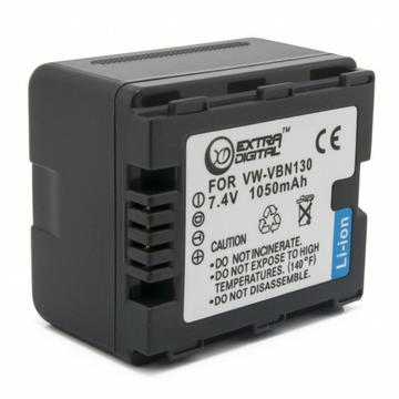 Аккумулятор для фото-видеотехники ExtraDigital Panasonic VW-VBN130 (DV00DV1361)