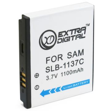 Аккумулятор для фото-видеотехники ExtraDigital Samsung SLB-1137C, Li-ion, 1100 mAh (DV00DV1326)