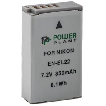 Акумулятор для фото-відеотехніки PowerPlant Nikon EN-EL22 (DV00DV1399)